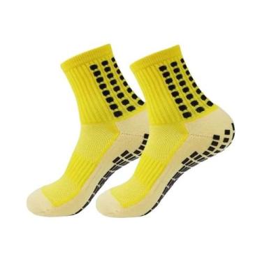 Imagem de Meias De Futebol Masculinas Antiderrapantes, Meias Esportivas Antiderr