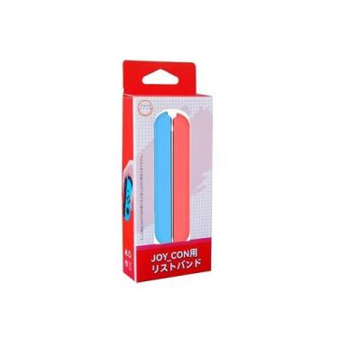 Imagem de Par Strap Para Controle Nintendo Switch Joy-con Azul/Vermelho - Genéri