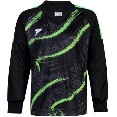 Imagem de Camisa Poker Goleiro Manga Longa Sublimada Orbit Júnior-Unissex