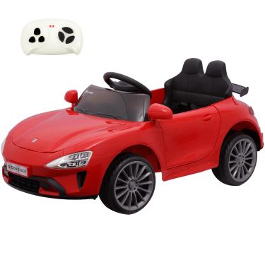 Imagem de Carro Elétrico Zippy Toys Esportivo Vermelho ZU-7 12V Controle