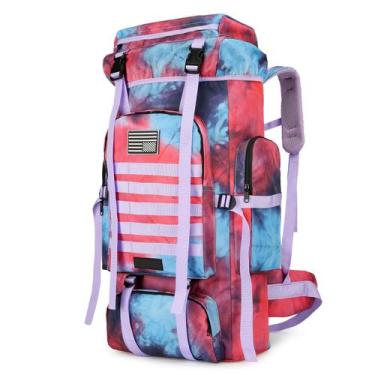 Imagem de Mochila de caminhada W WINTMING 70L/100L Camping Molle Mochila