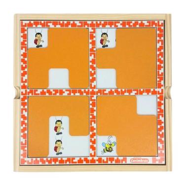Imagem de Funções Executivas Brinquedos Educativos Cognitivo Infantil Madeira Ca