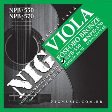 Imagem de Encordoamento Para Viola MI NPB550 NIG