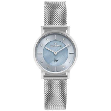 Imagem de Relógio Technos Feminino Slim Prata - 2025ltw-1v