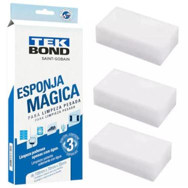 Imagem de Esponja para Limpeza pague 2 leve 3 - Esponja Mágica - TekBond