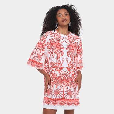 Imagem de Vestido Farm T-Shirt Big Coqueiro De Flor-Feminino