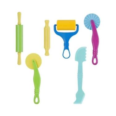 Imagem de Ferramenta colorida Clay Dough, Rolling Clay Roll Knife, Mold Hob, Fer