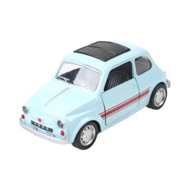 Imagem de Carro De Brinquedo Retro Fiat Em Escala 1:36, Presente Para Crianças, 