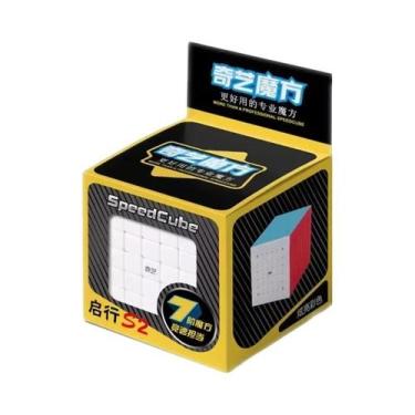 Imagem de Cubo Mágico QiYi Sem Adesivos 2x2 3x3 4x4 5x5 6x6 7x7 8x8 9x9 Brinqued