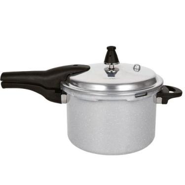 Imagem de Panela de Pressão Antiaderente Ceramic Life 4,2 L Gris Brinox