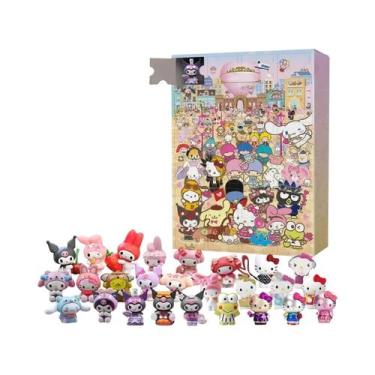 Imagem de Calendário De Advento De Natal Hello Kitty Para Crianças, Caixa Com Fi