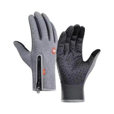 Imagem de Luvas De Motocicleta Térmicas Impermeáveis Com Tela Sensível Ao Toque 