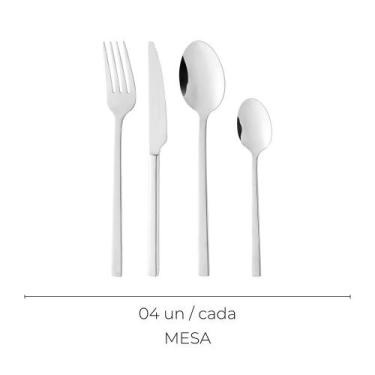 Imagem de Faqueiro 16 Peças Firenze Aço Inox Wolff