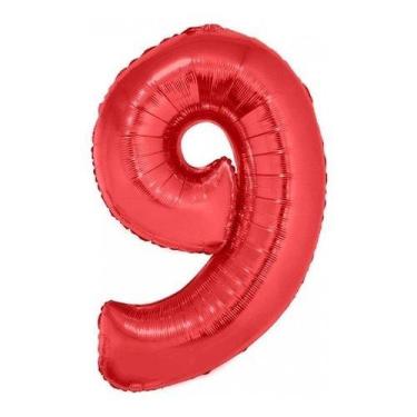 Imagem de Balão 40 Números Metalizado Aniversário Festa Decorações - CRGFESTAS, 