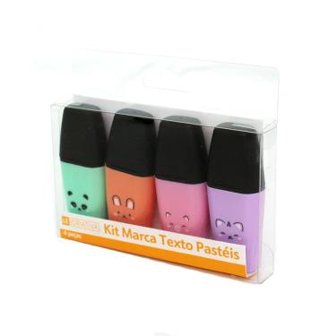 Imagem de Kit Marca Texto Le Pastéis com 4 Unidades