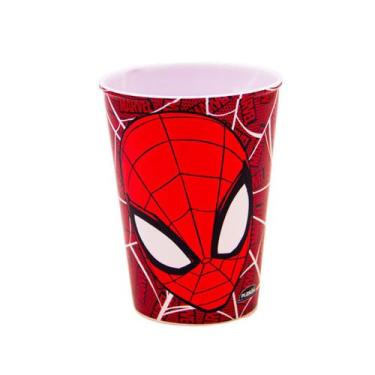 Imagem de Copo Infantil Homem Aranha de Plástico Ideal para Base Ovo de Pascoa O