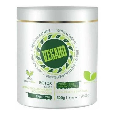 Imagem de Escova Botox Selagem Capilar Alisamento Sem Formol Vegano - Manga Rosa