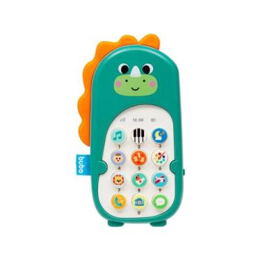 Imagem de Brinquedo Celular Bilíngue Dino Zoo 17091 - Buba, Verde, Dino