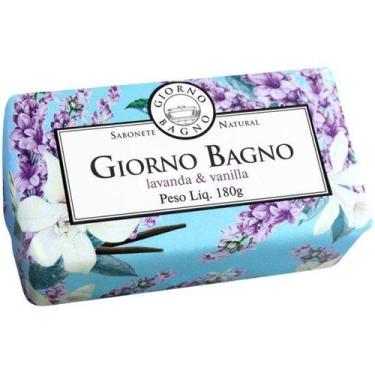 Imagem de Sabonete Natural em Barra Giorno Bagno Lavanda e Baunilha 180g, 180g