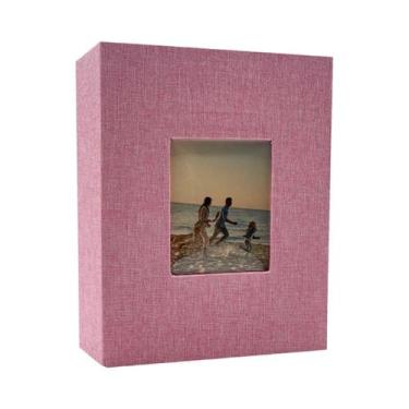 Imagem de Álbum De Fotos De Linho 4x6 - 600 Bolsos Horizontais E Verticais, Pres
