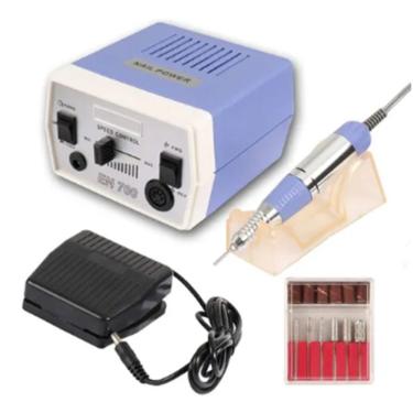 Imagem de Lixa Elétrica Motor De Unha Com Brocas Para Unha De Gel