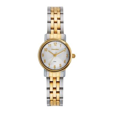 Imagem de Relogio Mondaine Feminino Ref: 99849lpmvbe3 Casual Bicolor
