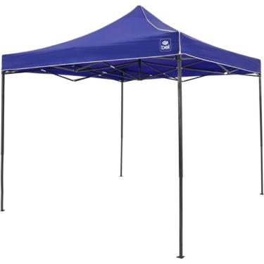 Imagem de Tenda Gazebo Dobrável Azul 3x3m Pagoda Flex Bel Aço Oxford Fps 60 Regulável Resistente água/sol