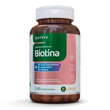 Imagem de Biotina e Vitaminas do Complexo B - Suplemento Nutricional com 60 Comp