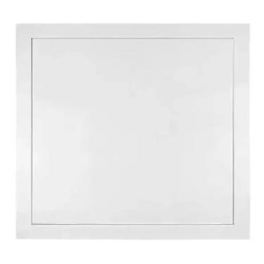Imagem de Alçapão Metálico com Tampa 30x30CM para Forros de Gesso PVC e Madeira com Acesso para Inspeções e Manutenções Branco