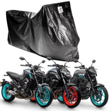 Imagem de Capa Lona Moto Chuva Sol Alba Tamanho M - Mt09 Mt07 Mt03