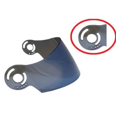 Imagem de Viseira Capacete Taurus Zarref V3 Fumê Polivisor