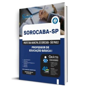 Imagem de Apostila Prefeitura de Sorocaba - SP - Professor de Educação Básica I 
