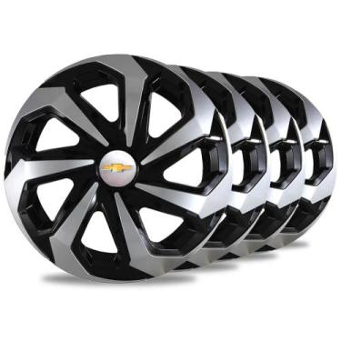 Imagem de Jogo 4 Carlotas Aro 13 Spider Gm Celta Meriva Agile Prisma - ELITTE