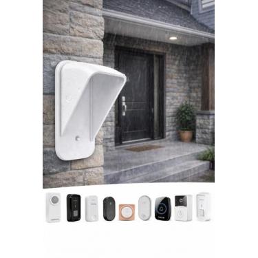 Imagem de Protetor de Campainha Universal Contra Chuva  Resistente e Fácil Insta