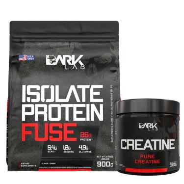 Imagem de Whey Isolate Protein Fuse 900g + Creatina 300g Dark Lab-Unissex