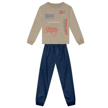 Imagem de Conjunto infantil menino gamer Brandili-Masculino