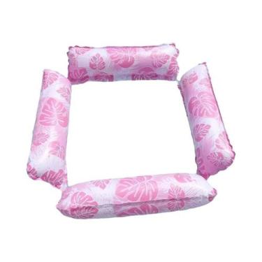 Imagem de Colchão Inflável Flutuante Para Água, Espreguiçadeira, Boia De Natação