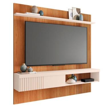 Imagem de Painel para Tv até 65 Polegadas Jade 1.8 Caemmun, Freijo/off white