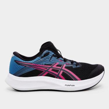 Imagem de Tênis Asics Hyper Speed 5 Feminino, Preto, Rosa, 34