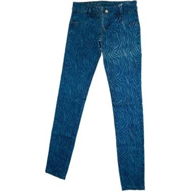 Imagem de Calça Jeans Infantil Menino Menina - anjo da mamãe, Azul, 16