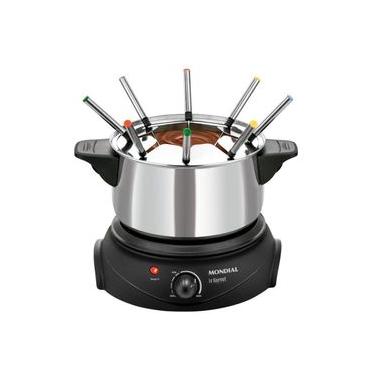 Imagem de Panela Elétrica de Fondue Le Gourmet II FD-02 3L 1500W 220V Preto Prata Mondial 220