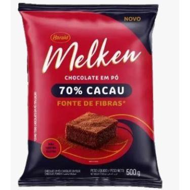Imagem de Chocolate em Pó Harald 70% Cacau Intenso Culinário 500g