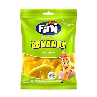 Imagem de Bala de Gelatina Fini Bananas 80g