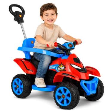 Imagem de Quadriciclo Spider Power 6v Infantil Eletrico Passeio Aro de Proteção 