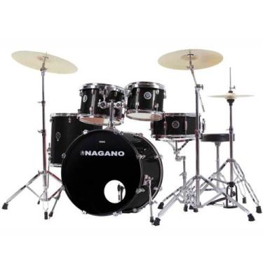 Imagem de Bateria Nagano Garage Rock 22 Ebony Sparkle