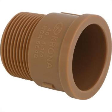 Imagem de Adaptador Soldavel Curto Krona 25Mm X 3/4'' - Kit C/50 Pecas