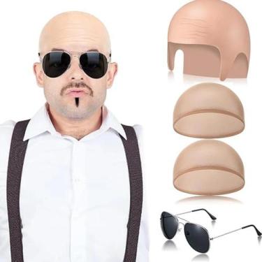 Imagem de Conjunto De Toucas Para Calvície Masculinas E Femininas, 4 Peças, Touc
