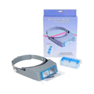 Imagem de Lupa De Relojoeiro Optivisor 1.5X 2X 2.5X 3.5X Com 4 Lentes Para Repar