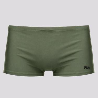 Imagem de Sunga Fila Boxer II Logo Verde, M