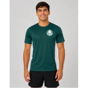 Imagem de Camisa Palmeiras Masculina Player Oficial Plus Size Betel -, Verde, G5